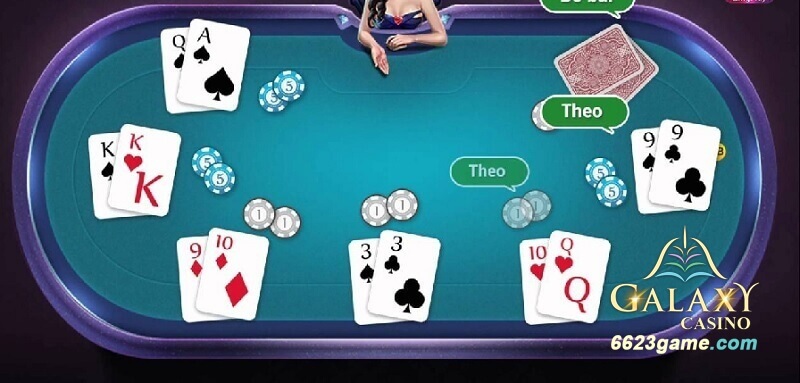Các quyền lựa chọn khi chơi ở v8 poker là gì?